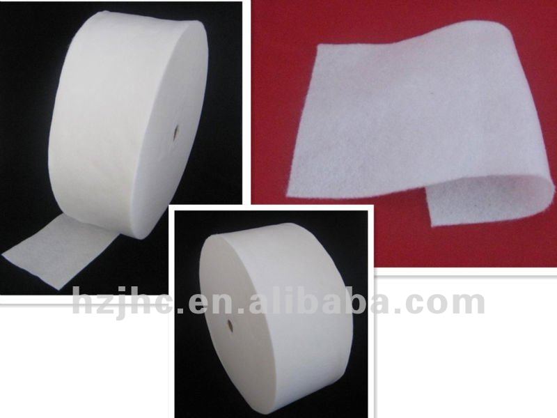 China non-woven polyester needle punched fabrics air filter wholesale