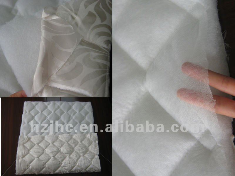 Eco-friendly soft polyester silk quilt batting