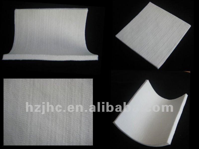 Nonwoven hard insulation polyester needle punched felt mattress underlay sheet material