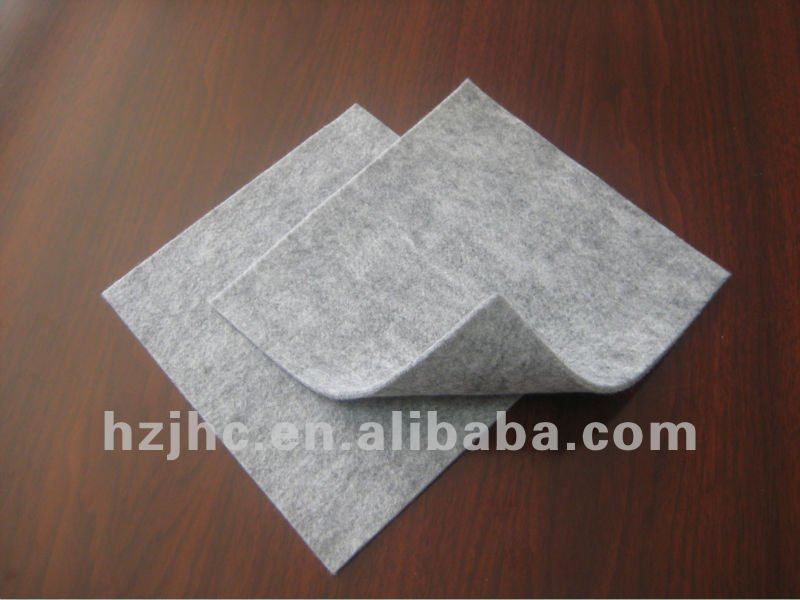 China costom polyester hand made non woven felt bag material suppliers