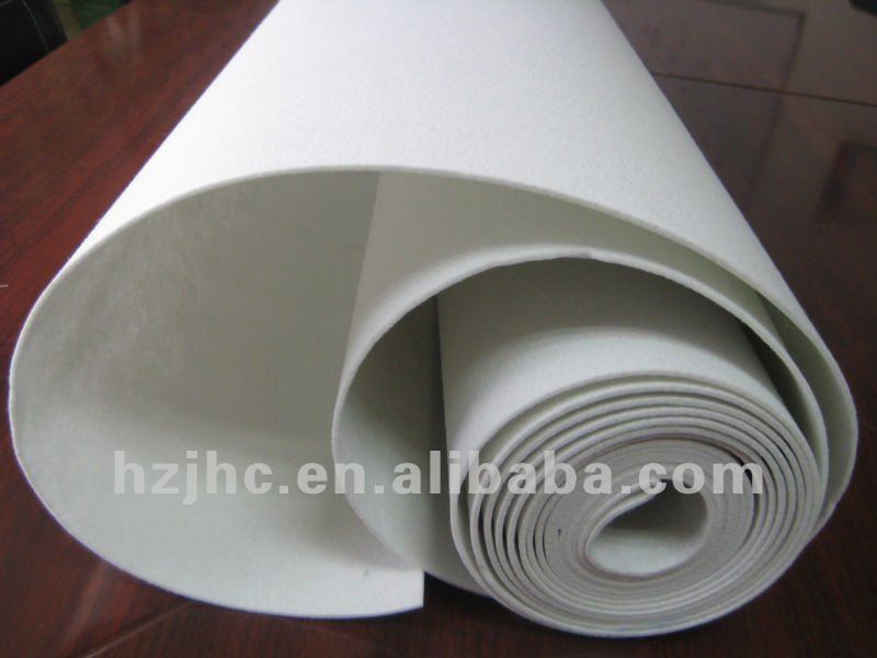 Polyester waterproof paper roofing needle punched felt fabric