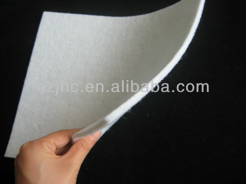 Polyester needle punch nonwoven hard felt sheet of mattress material