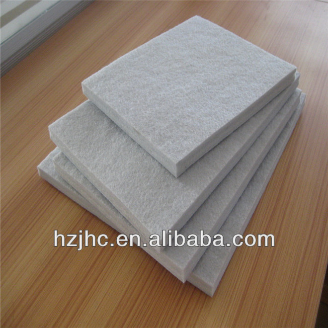 Cheap polyester needle punched non-woven hard felt sheets materials