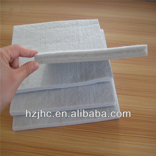 Polyester needle punch nonwoven hard felt sheet of mattress material