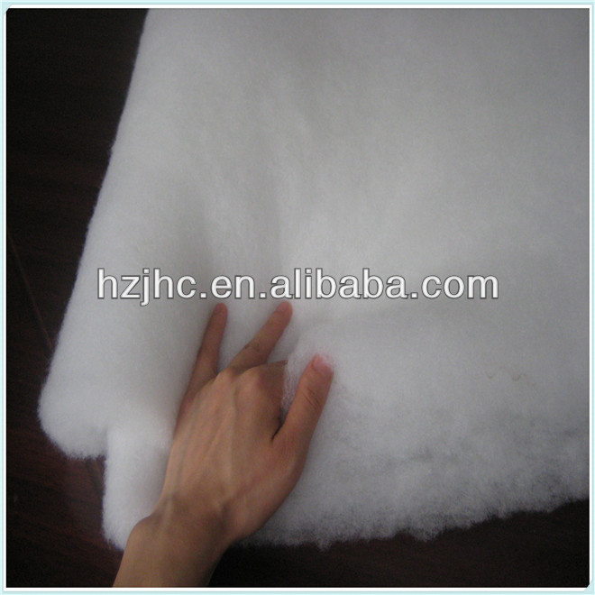 2014 fireproofing Environment-friendly Microfiber Polyester Cotton Wadding As Filling In Garment&Bedding