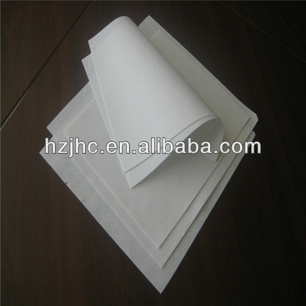 Non-Woven PET / PP Geotextile Water Air Filter Mat Fabric