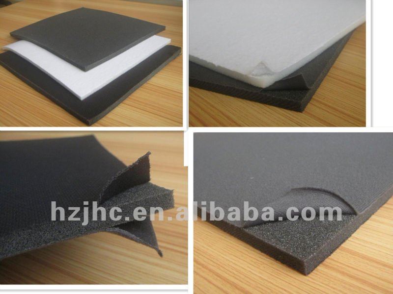 Bulk polyester PP/PE film coating non woven padding/cover fabric supplier