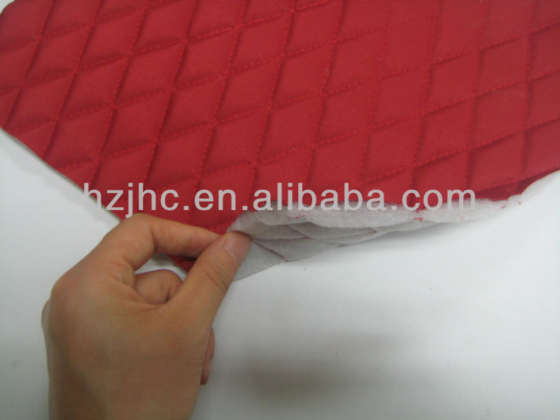 cotton fabric nonwoven fabric quilted faux leather fabric