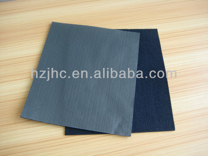 Nonwoven fabric for car interior decoration