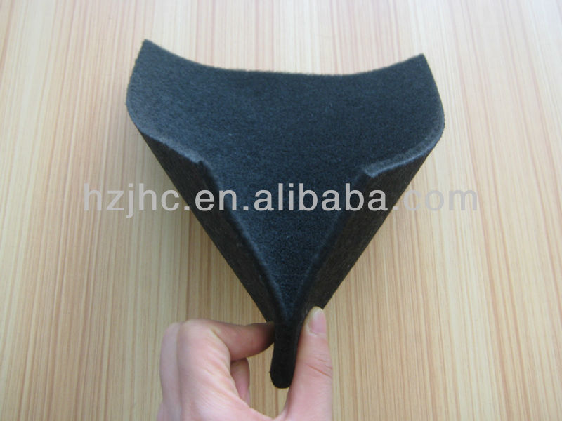 Needle-punched non-woven fabric for car ceiling