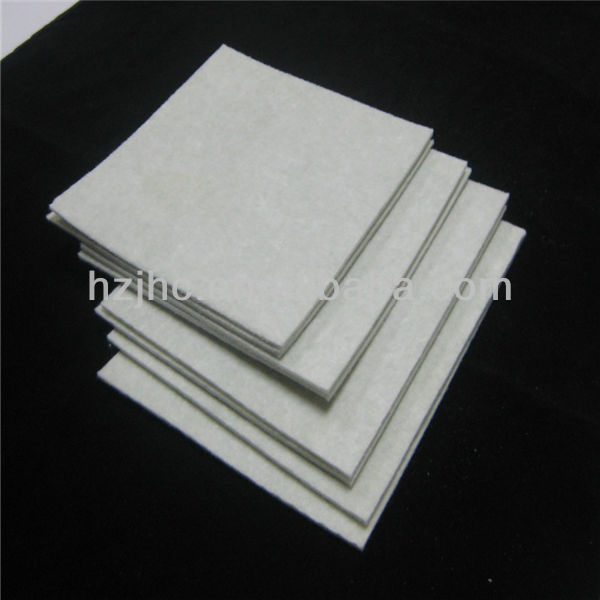 Polyester needle punch nonwoven hard felt sheet of mattress material