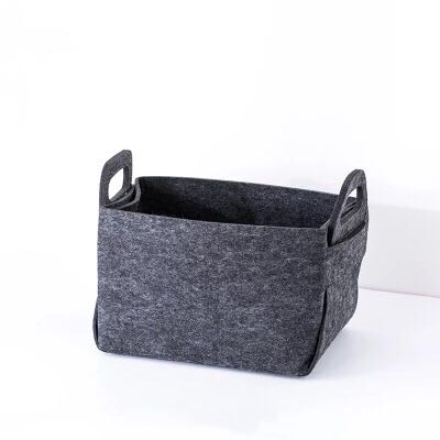 Small Felt Foldable Storage Box for Household Using