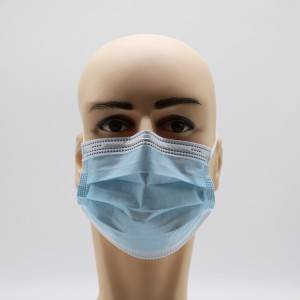máscara descartável médica